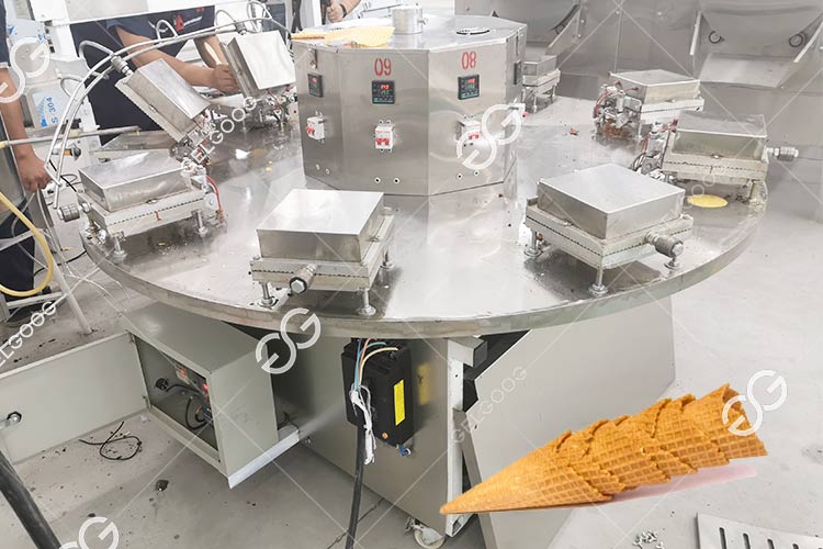 Ice Cream Biscuit Cone Machine