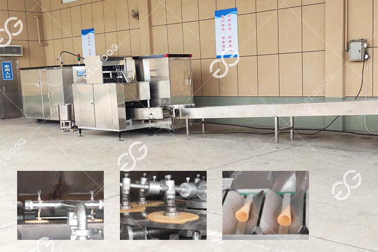 Ice Cream Cone Making Machine Automatic