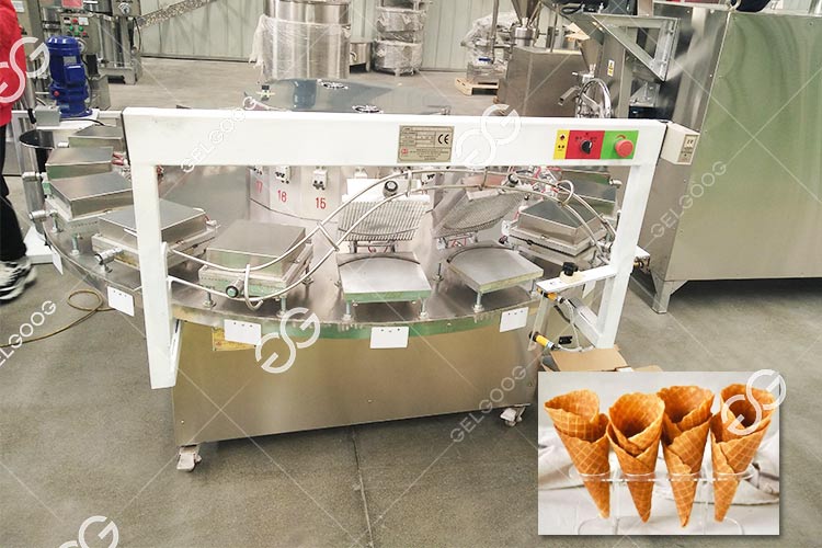 Ice Cream Waffle Cone Machine