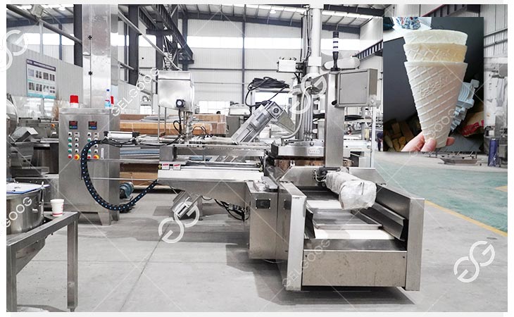 Ice Cream Cone Manufacturing Machine