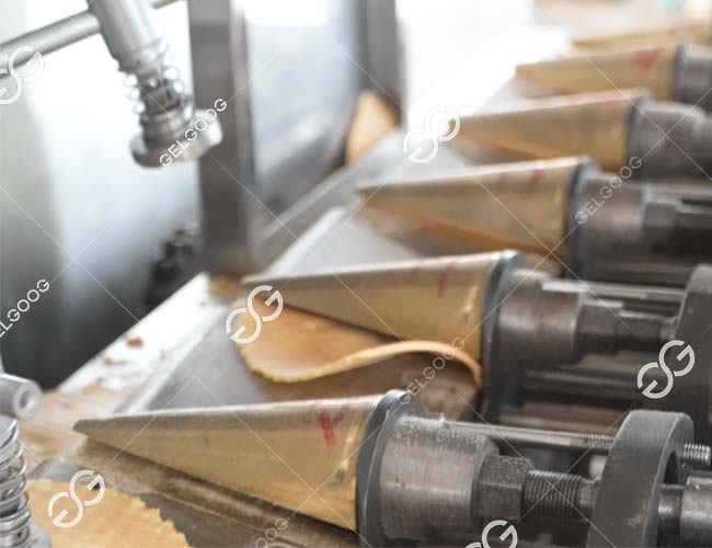 Ice Cream Cone Process in Company