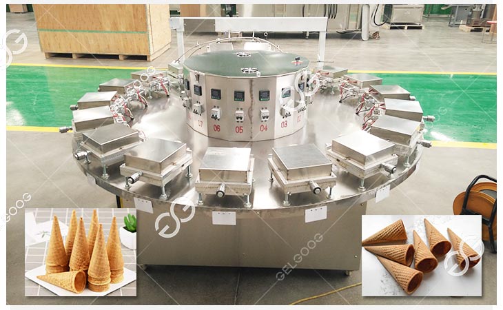 Rolled Sugar Cone Making Machine