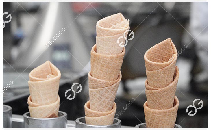Machine for Ice Cream Sugar Cone Production