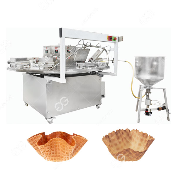 Industrial Waffle Bowl Machine