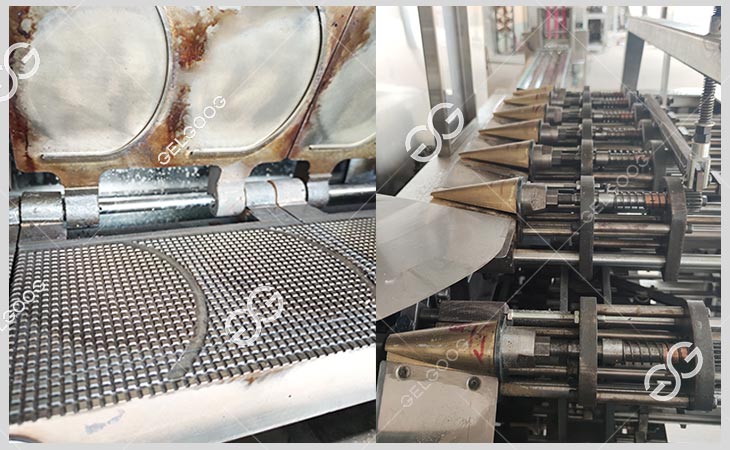 Automatic Waffle Cone Making Machine