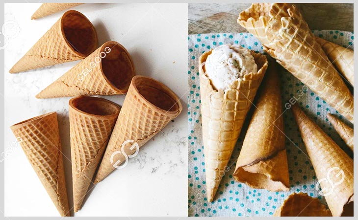 Automatic Machine for Waffle Cones Production