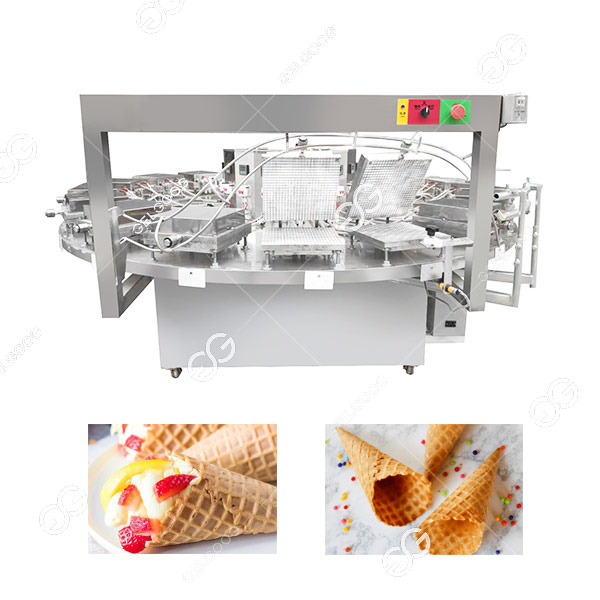 Ice Cream Waffle Cone Machine