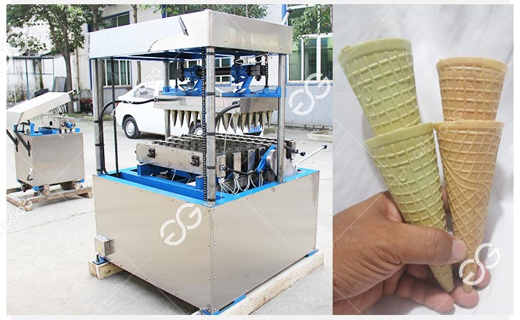 Industrial Wafer Cone Maker Machine