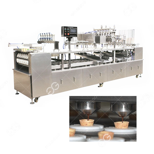 Automatic Chocolate Cone Filling Machine
