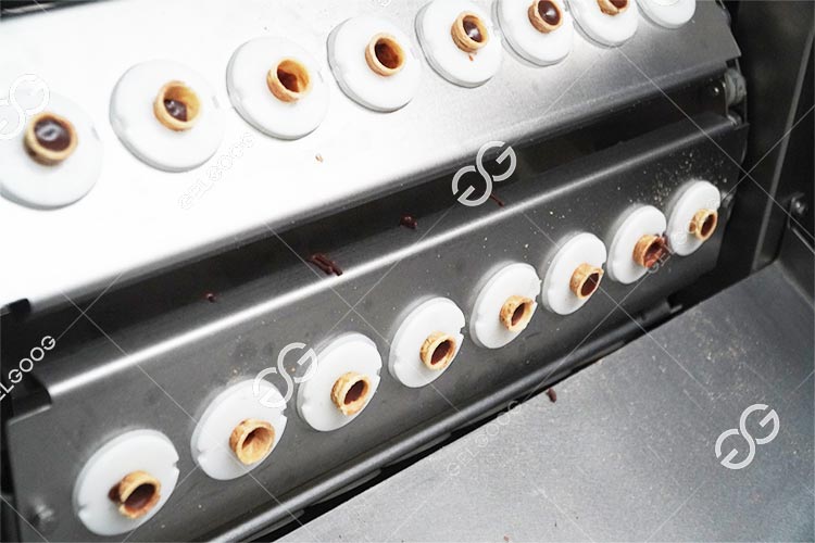 Chocholate Cone Filler Machine