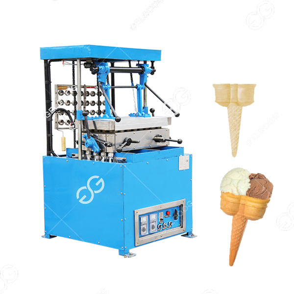 Double Ice Cream Cone Making Machine