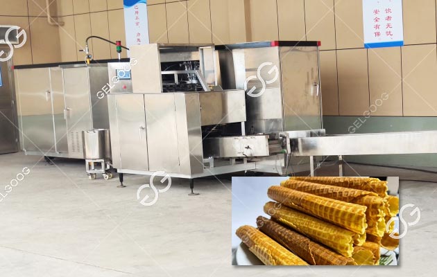 Automatic Waffle Tube Production Line