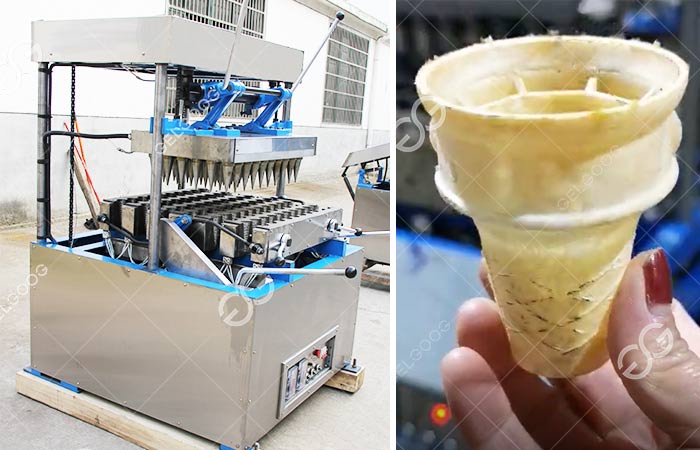 Ice Cream Edible Cup Machine