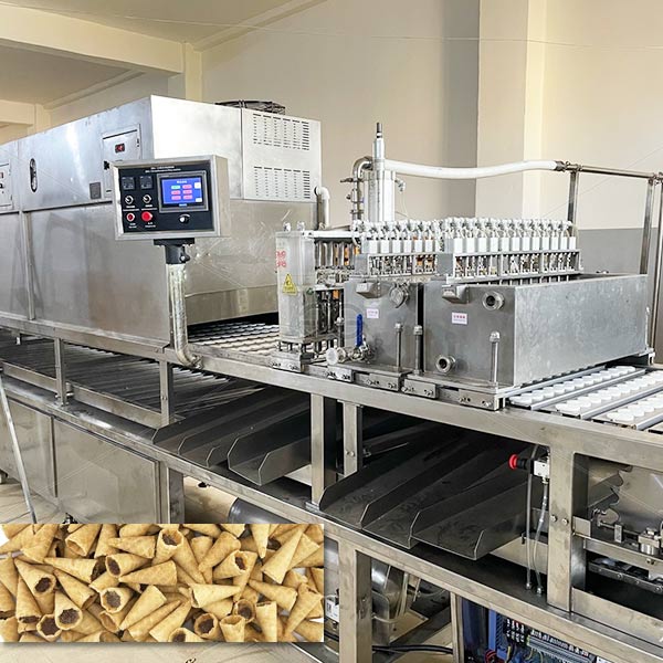 Automatic Mini Cone Production Line in Peru