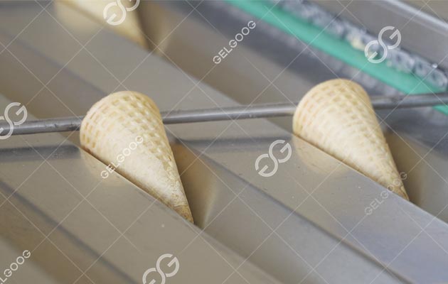 Ice Cream Cone Forming Process